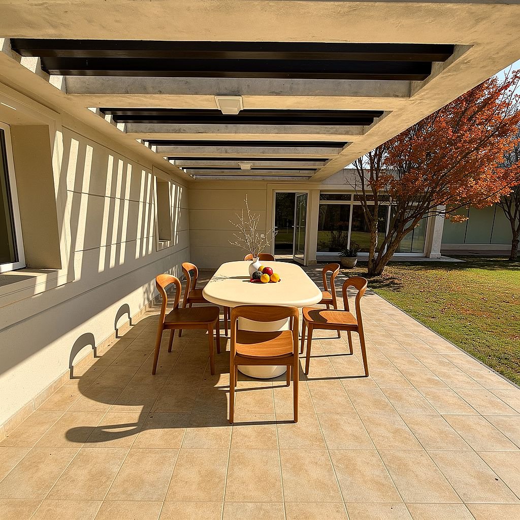 Concept render — the covered patio reimagined